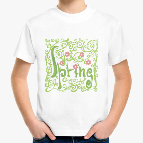 Детская футболка Spring