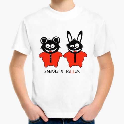 Детская футболка Animals Killas