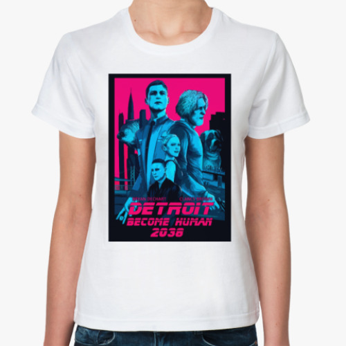 Классическая футболка Connor Detroit