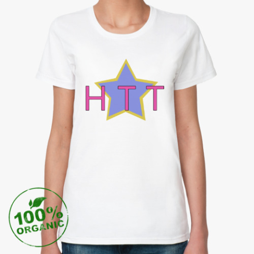Женская футболка из органик-хлопка K-On HTT