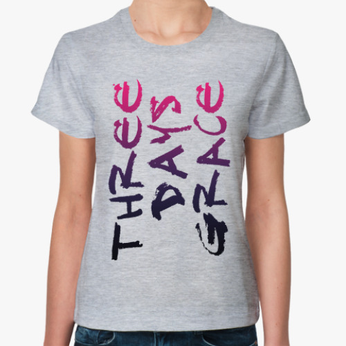 Женская футболка Three Days Grace (TDG)