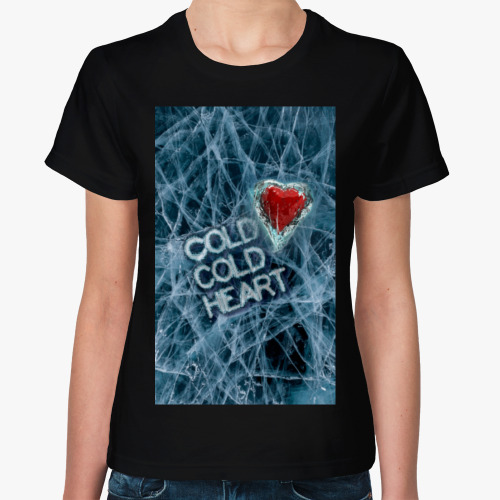 Женская футболка Холодное сердце