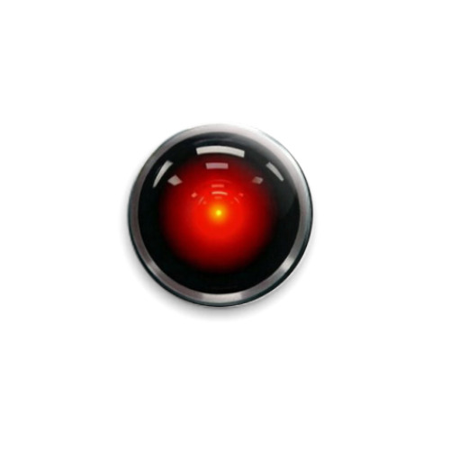 Значок 25мм  'HAL 9000'