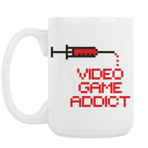 Кружка Video game addict