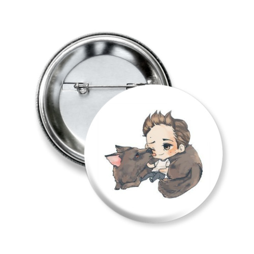 Значок 50мм Teen wolf