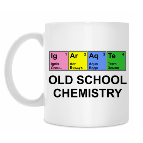 Кружка Old school chemistry