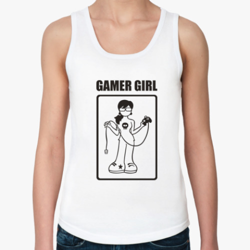 Женская майка gamer girl