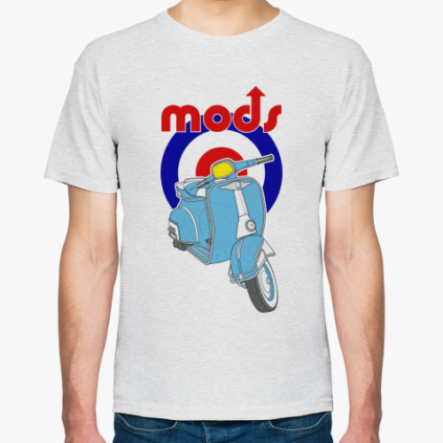 Футболка mods мопед