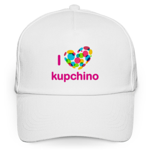 Кепка бейсболка I Love Kupchino - Я Люблю Купчино