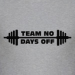Team no - Days off