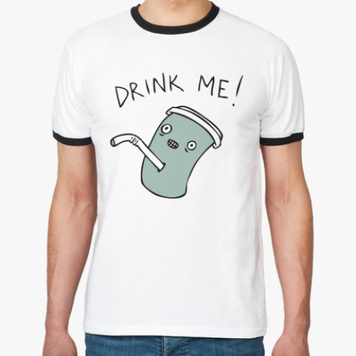 Футболка Ringer-T Drink