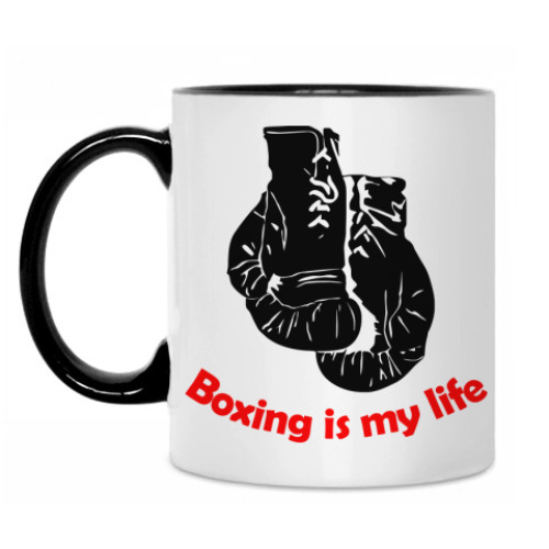 Кружка Boxing is my life