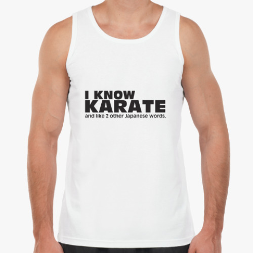 Майка I know karate