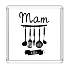 Магнит 6.5 x 6.5 см 'Mam I like'