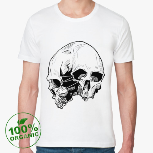 Футболка из органик-хлопка Skull