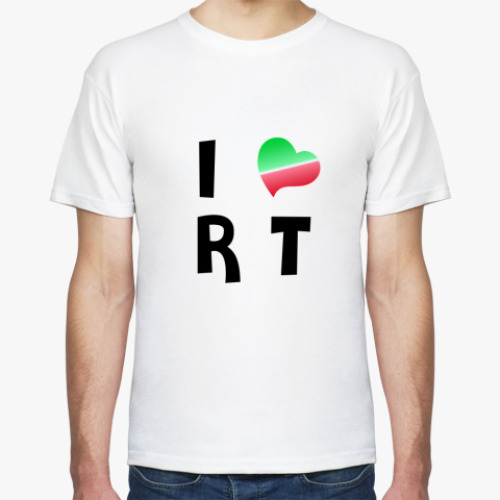 Футболка I Love RT