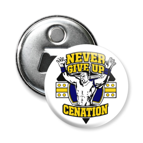 Магнит-открывашка WWE John Сena Never give up