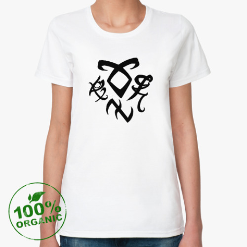 Женская футболка из органик-хлопка Руны