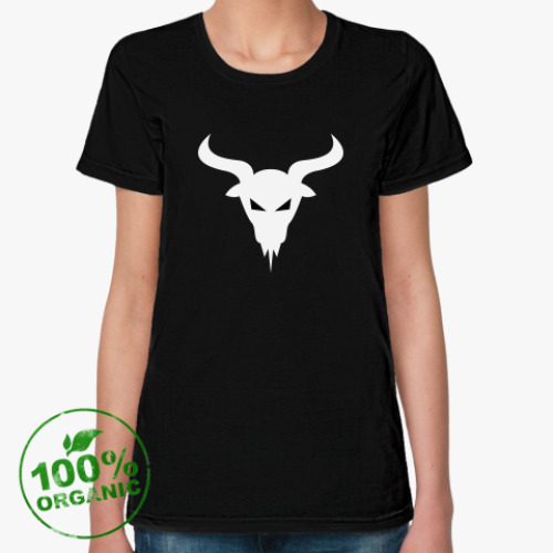 Женская футболка из органик-хлопка Голова Козла / Лицо Демона