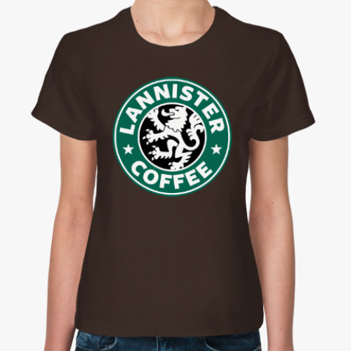Женская футболка Lannister Coffee