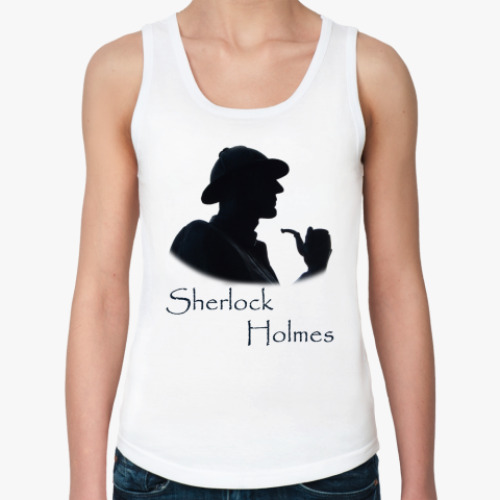 Женская майка Sherlock Holmes