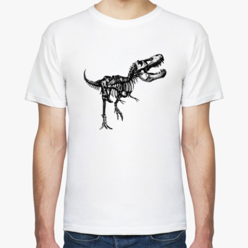 Футболка Скелет Динозавра. Тираннозавр. Т-Рекс. T-Rex