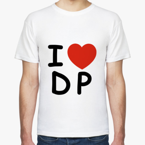 Футболка I love DP