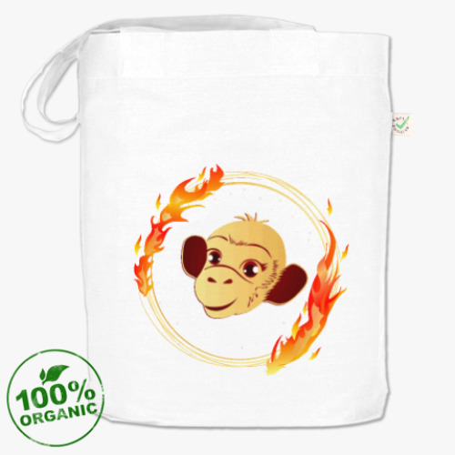 Сумка шоппер Огненная обезьяна