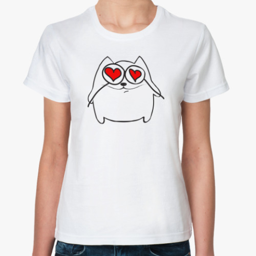 Классическая футболка Мартовский кот