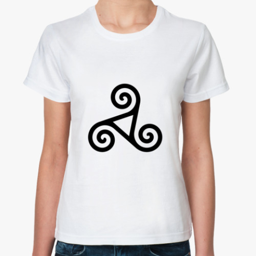 Классическая футболка  Кельтский символ