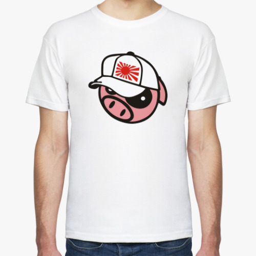 Футболка Pig in cap