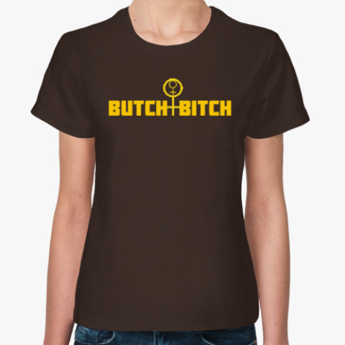 Женская футболка Butch-bitch