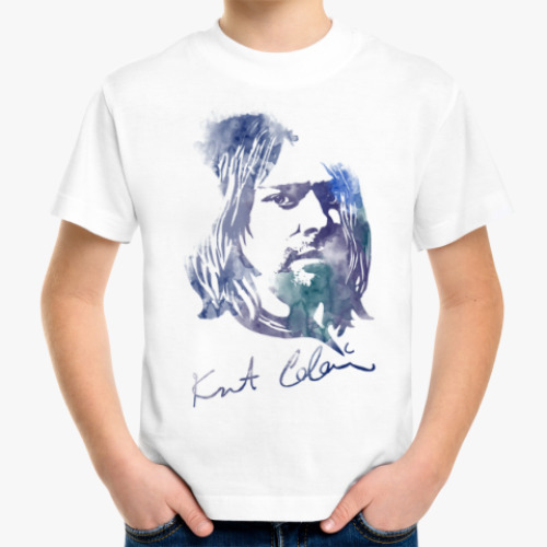 Детская футболка Nirvana - Курт Кобейн