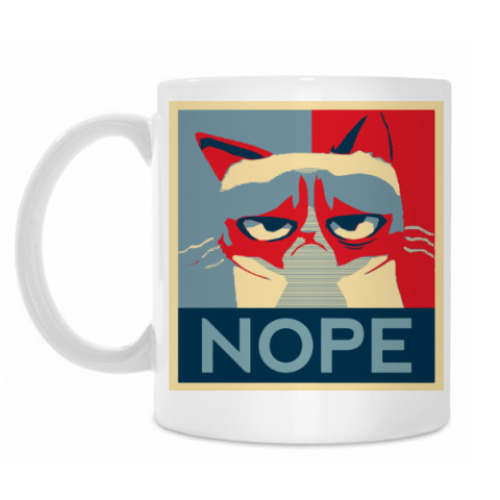 Кружка Grumpy cat - NOPE