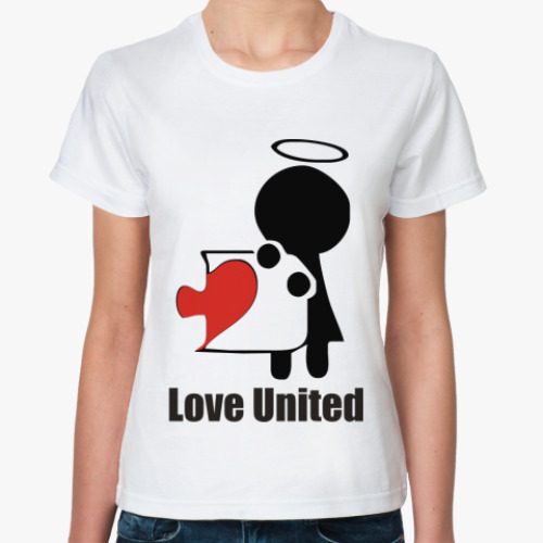 Классическая футболка  Love United
