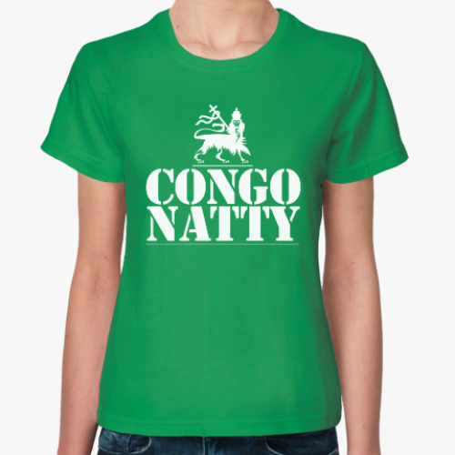 Женская футболка CONGO NATTY aka REBEL MC (UK)