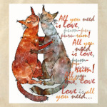 All you need is love.