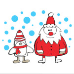 Дед Мороз и Пингвин