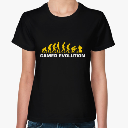 Женская футболка GAMER EVOLUTION