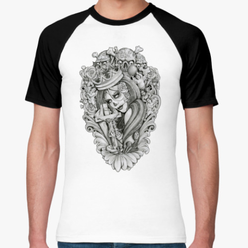 Футболка реглан Mouses Crown