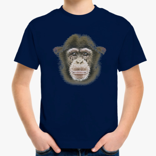 Детская футболка Обезьяна (monkey)