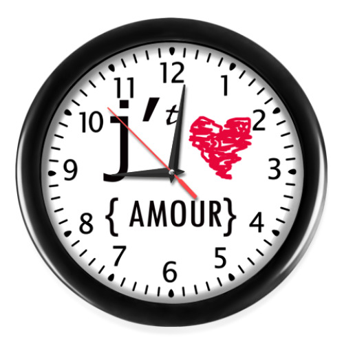 Настенные часы Amour