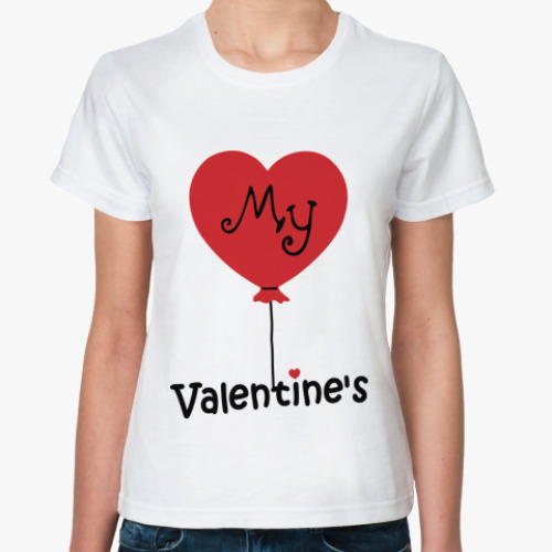 Классическая футболка My Valentine's