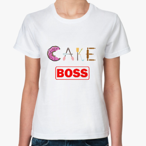 Классическая футболка Cake boss