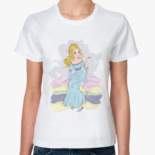 Классическая футболка  'Принцесса'