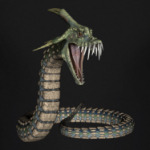 Страшная змея