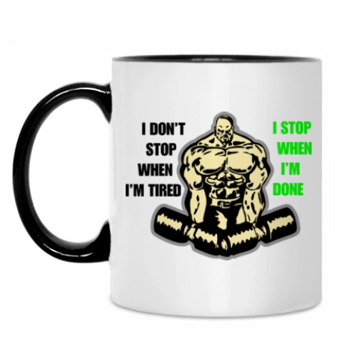 Кружка Powerlifting - i don't stop