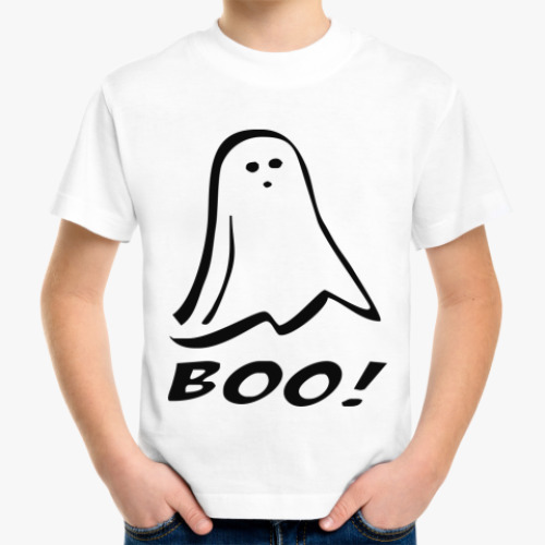 Детская футболка 'Boo!'
