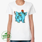 Женская футболка органик