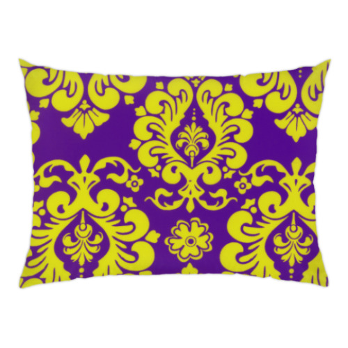 Подушка Фиолетово-желтое счастье